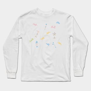 Neurons and Neurotransmitters White Long Sleeve T-Shirt